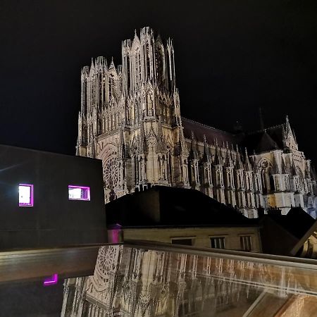 Logement Cosy Renove Au Pied De La Cathedrale Avec Climatisation Reims Exteriör bild